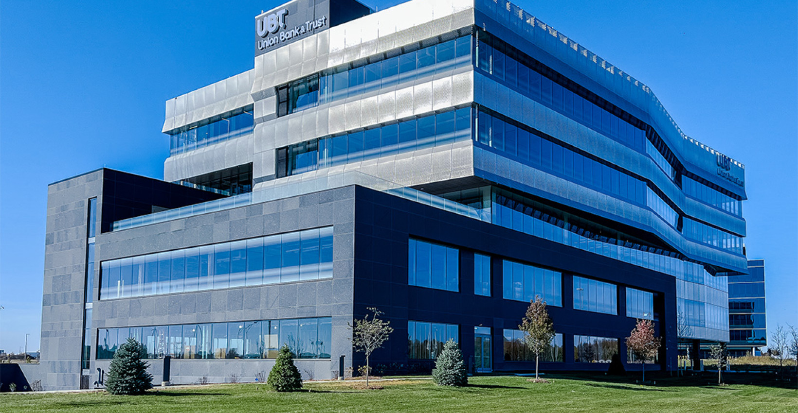 The new UBT building at 144th and Dodge in Omaha