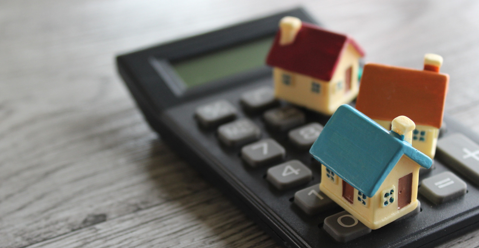 tiny houses on a calculator