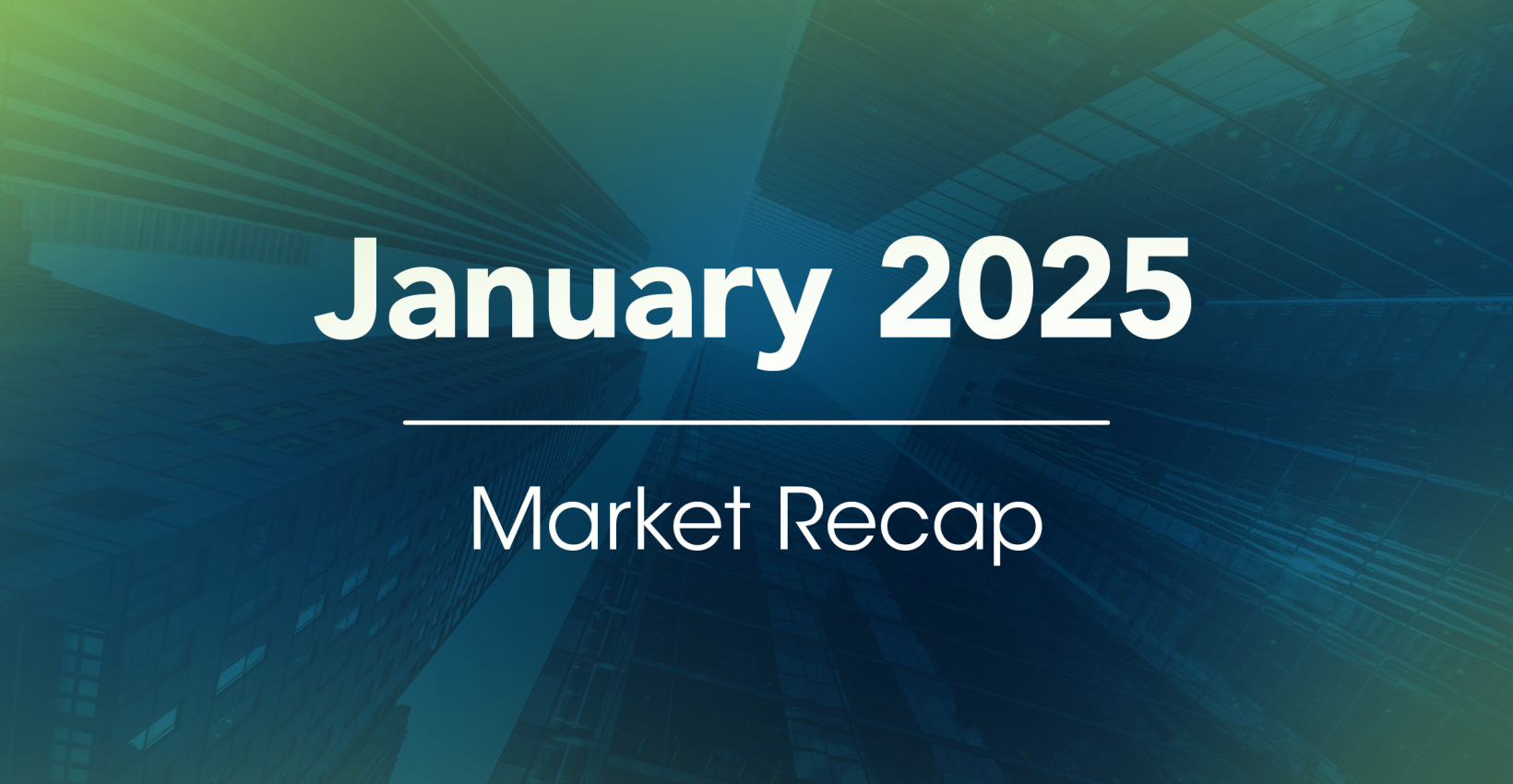 January 2025 Market Update blog header