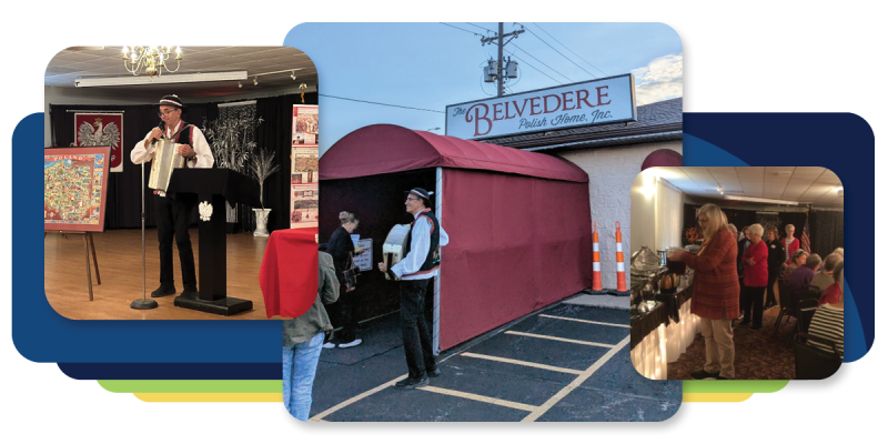 polish band and food