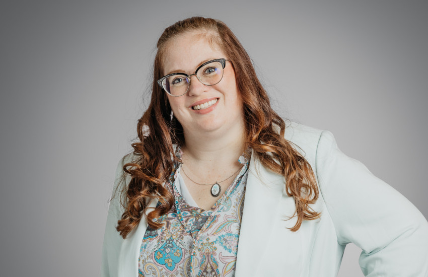 A headshot of Heather Rhea