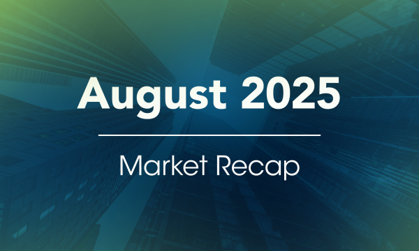 August 2025 Market Recap blog header